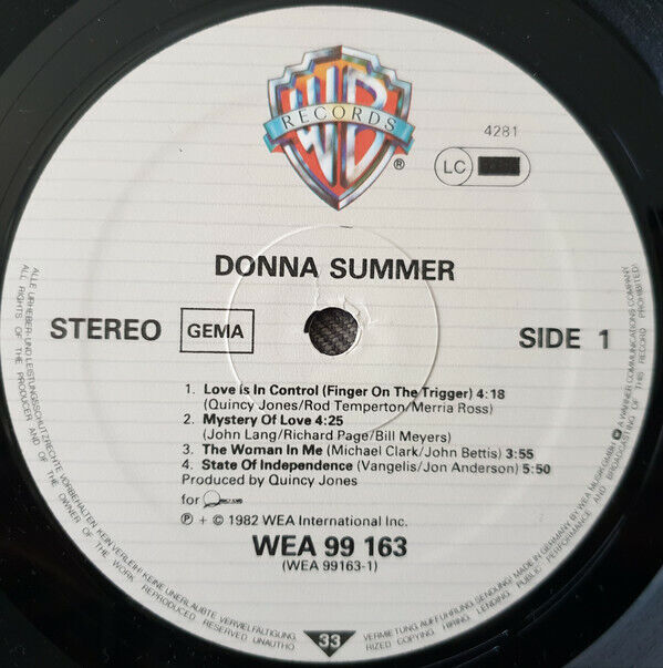 Donna Summer - Donna Summer Vinyl LP