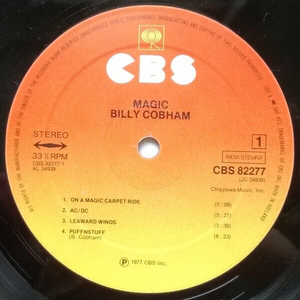 Billy Cobham - Magic Vinyl LP