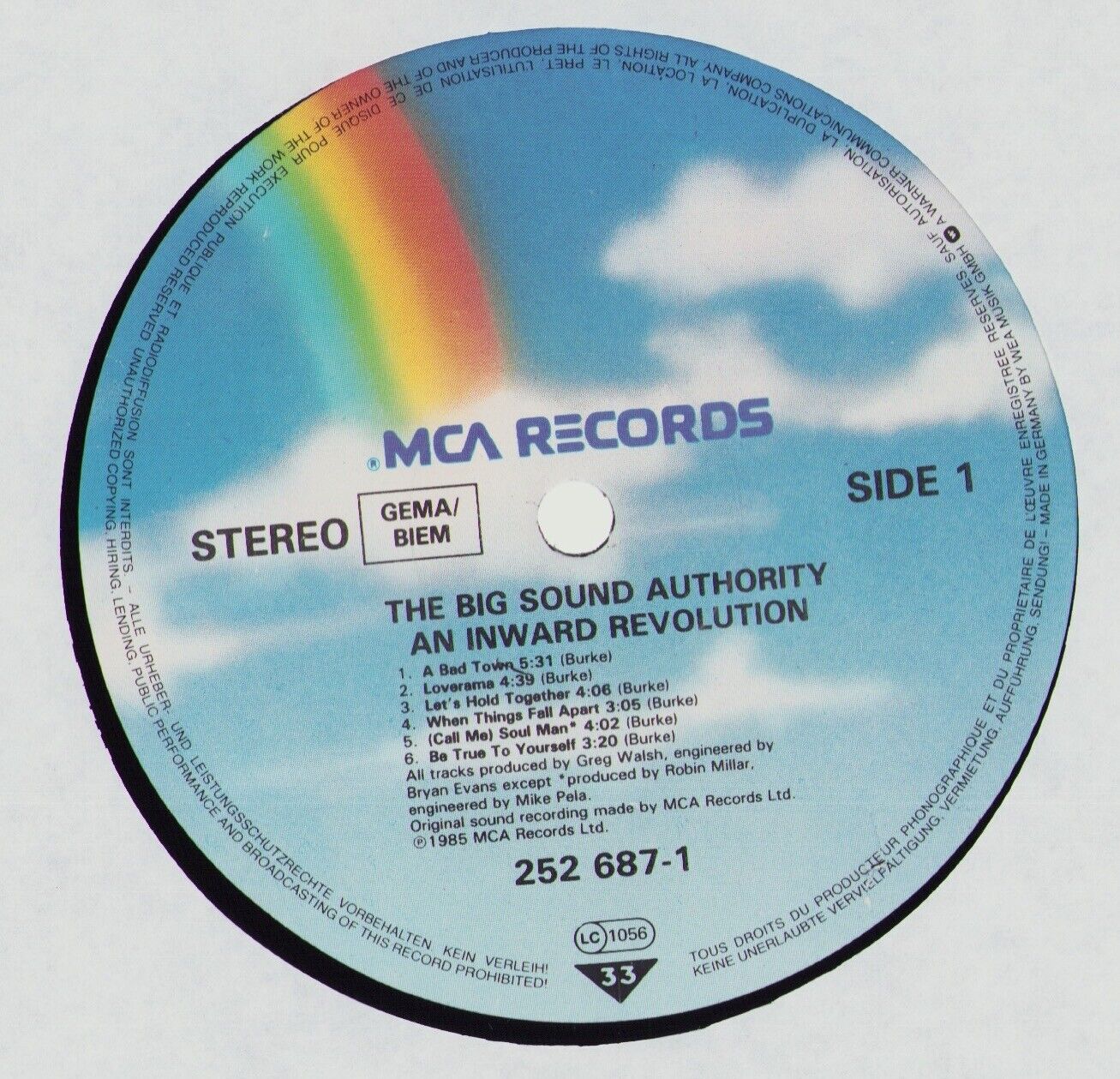 The Big Sound Authority - An Inward Revolution Vinyl LP