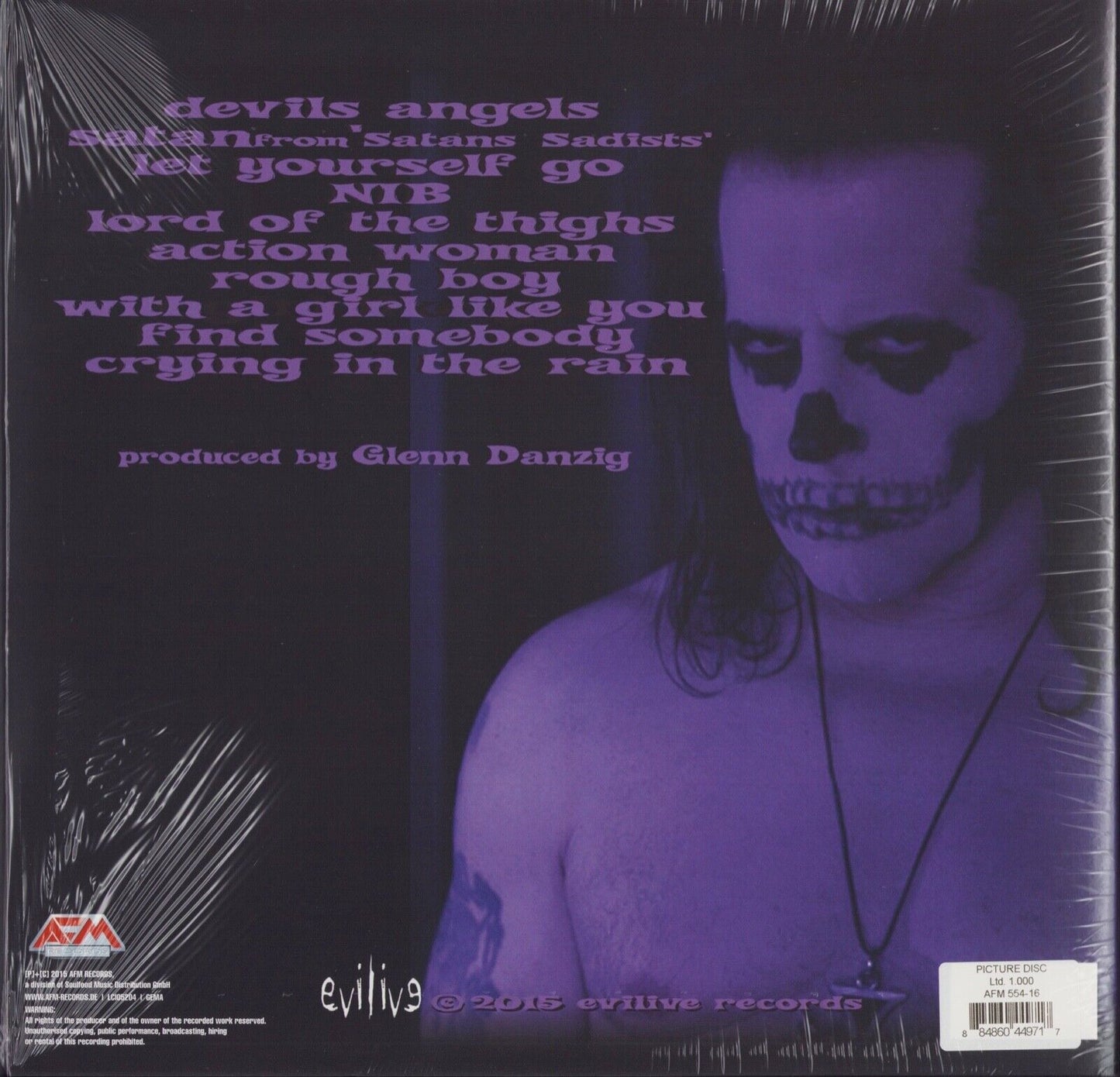 Danzig - Skeletons Picture Disc Vinyl LP Limited Edition
