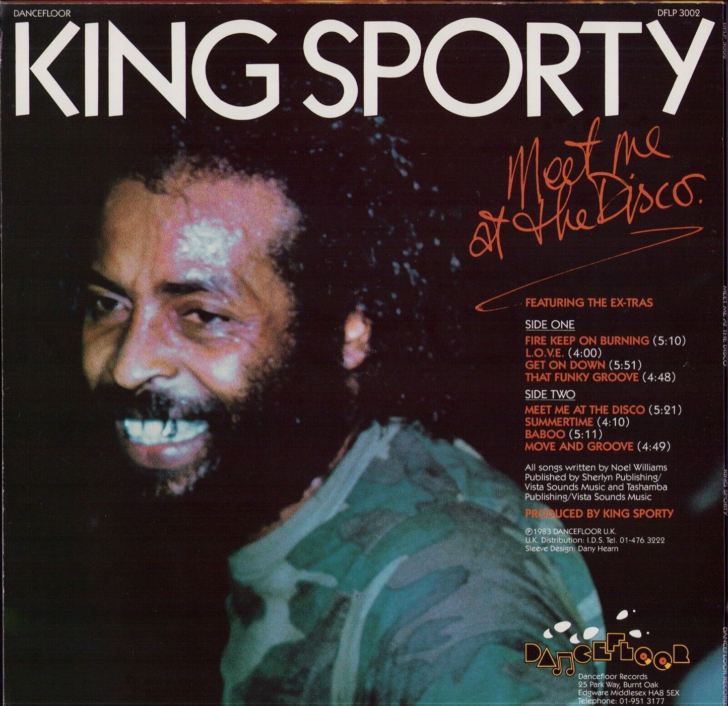 King Sporty - Meet Me At The Disco Vinyl LP