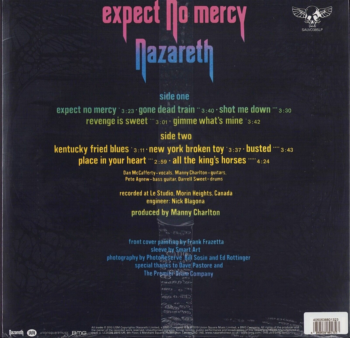 Nazareth - Expect No Mercy Pink Vinyl LP