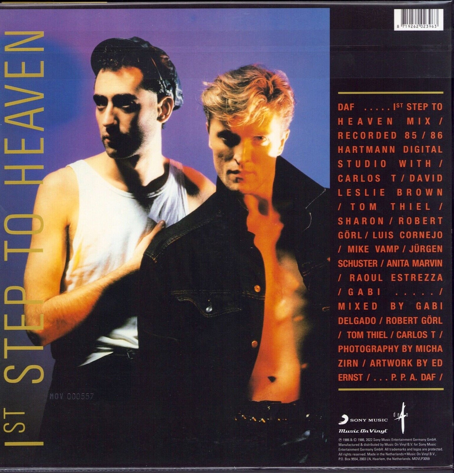 DAF - 1st Step To Heaven Translucent Red Vinyl LP