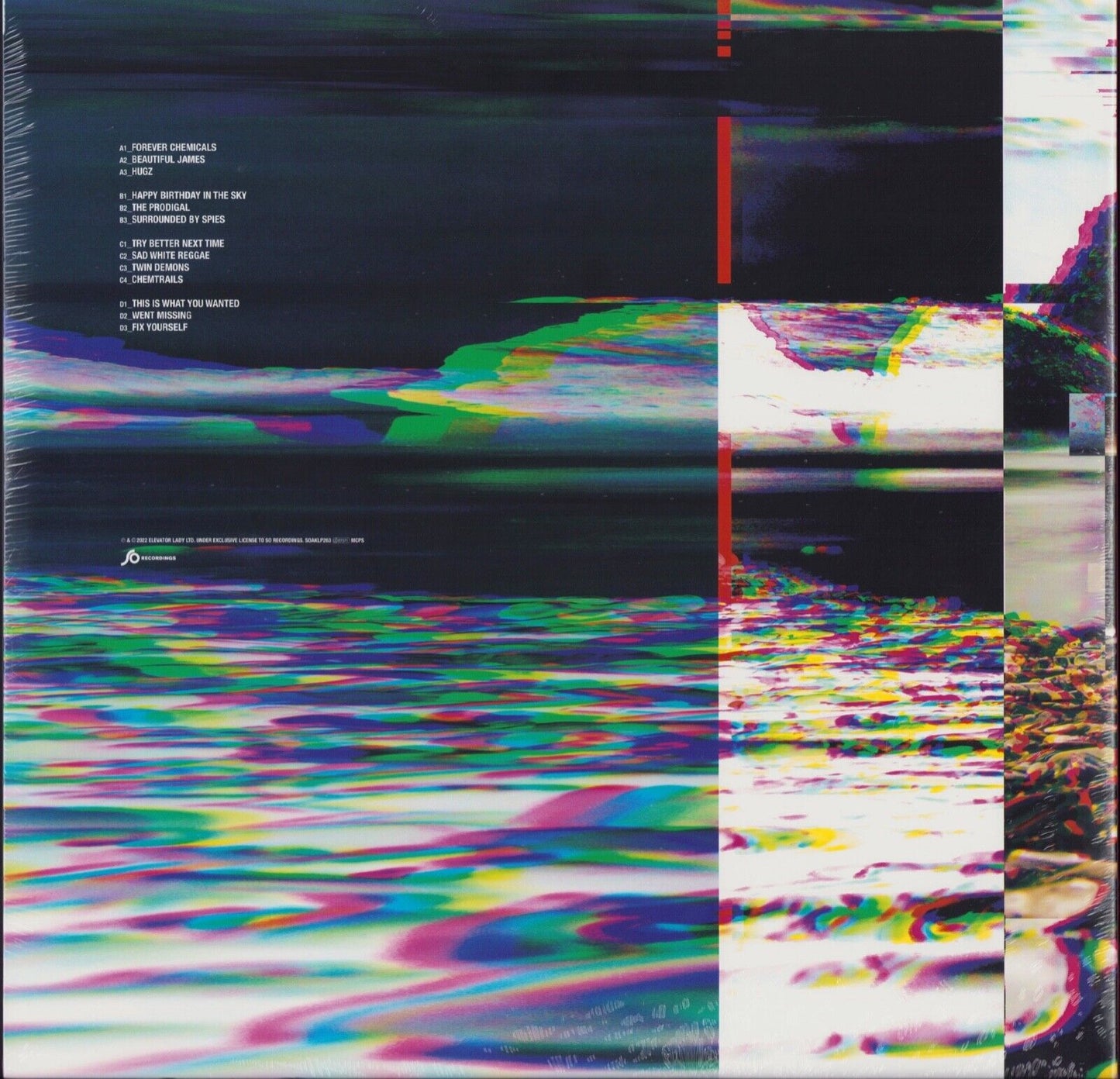 Placebo - Never Let Me Go Red Transparent Vinyl 2LP