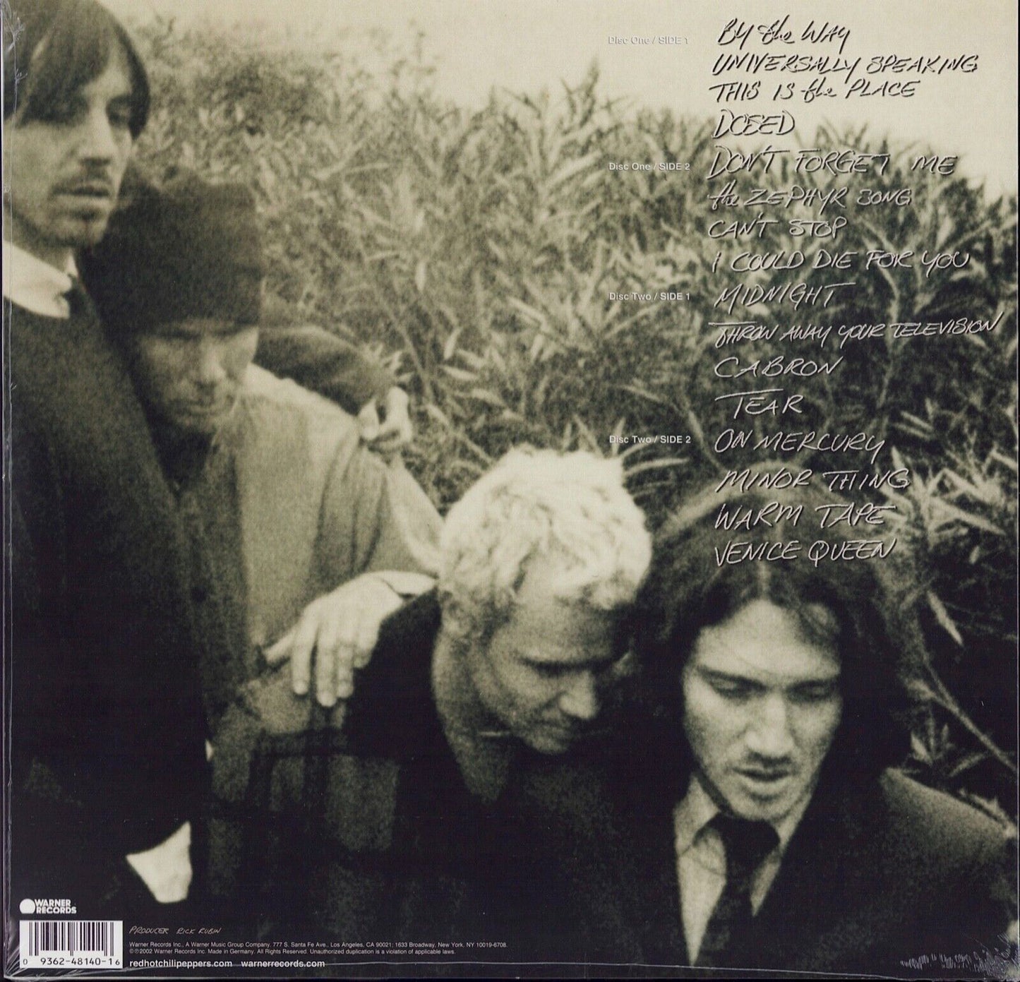 Red Hot Chili Peppers - By The Way Vinyl 2LP