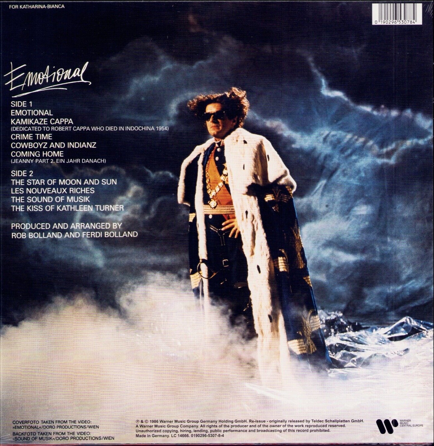 Falco - Emotional Red Vinyl LP