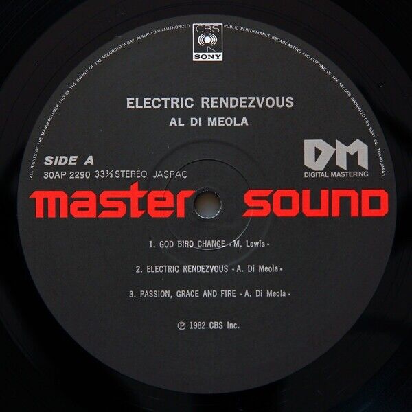 Al Di Meola - Electric Rendezvous Vinyl LP