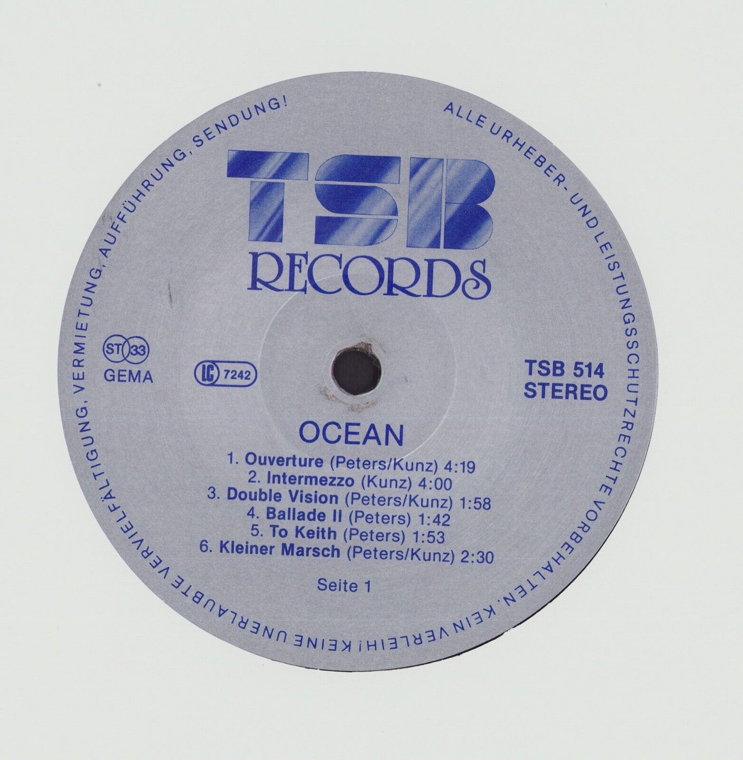 Ocean - Double Vision Vinyl LP