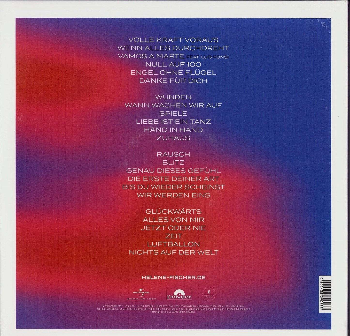 Helene Fischer - Rausch Vinyl 2LP