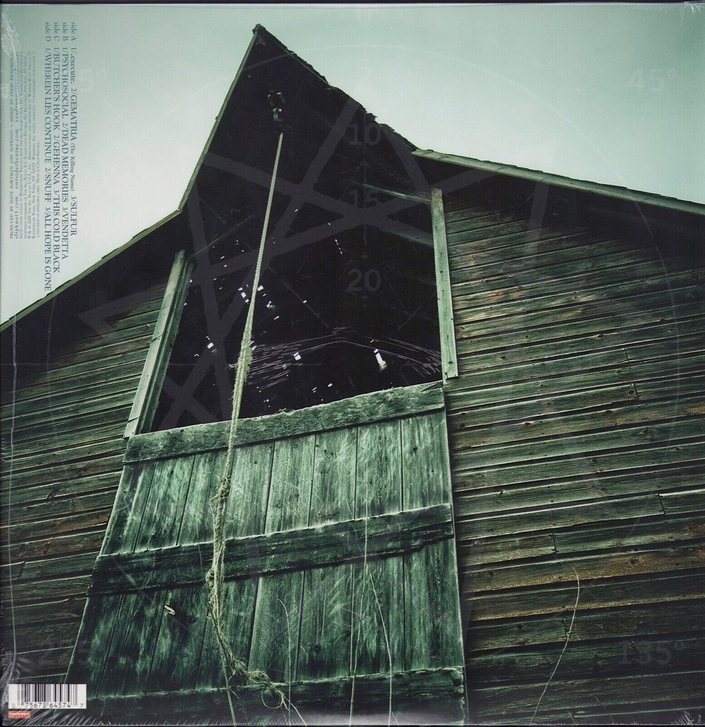 Slipknot - All Hope Is Gone Orange VInyl 2LP Limited Edition