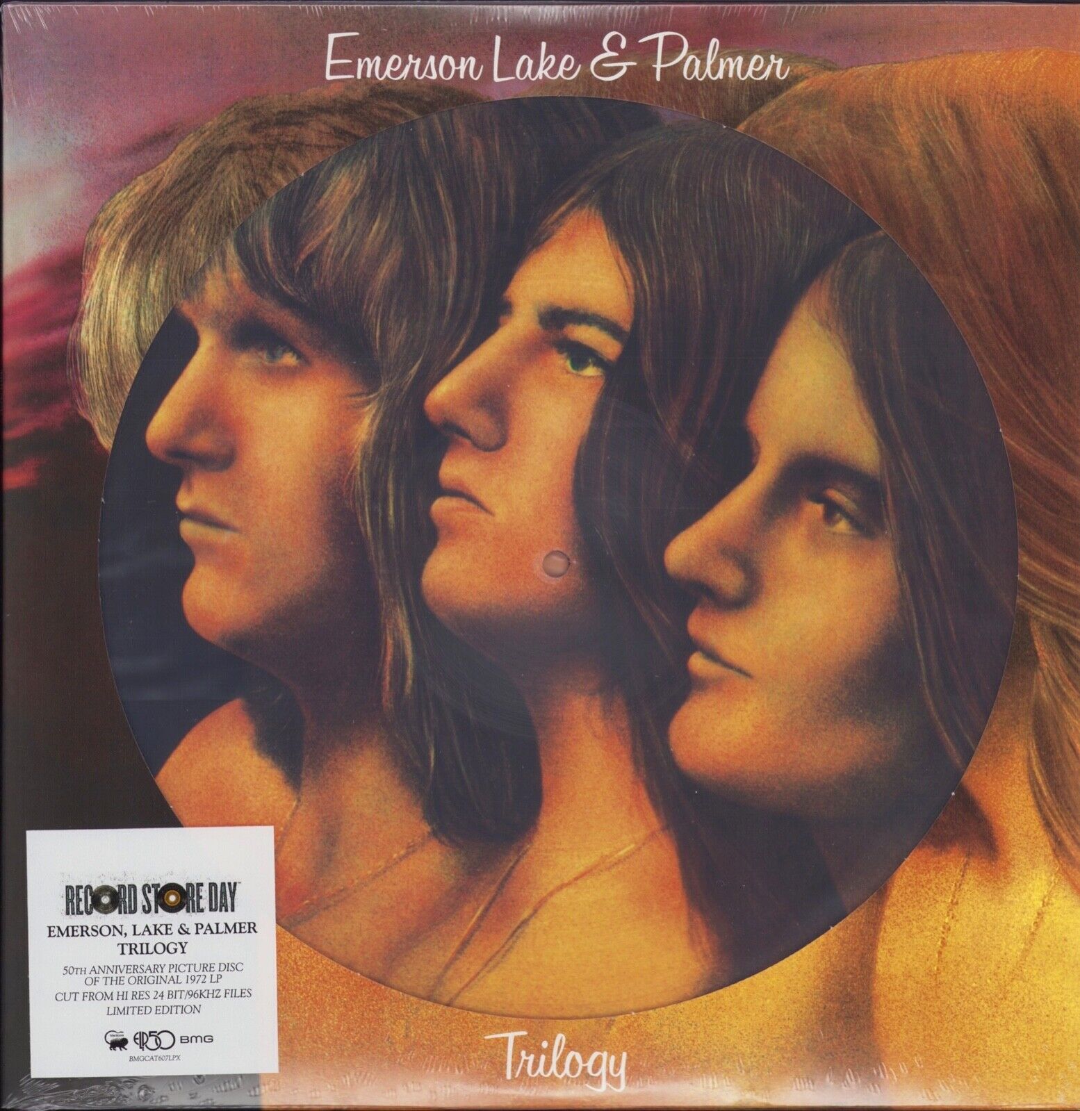 Emerson Lake & Palmer Trilogy - Double obi Japanese Vinyl LP