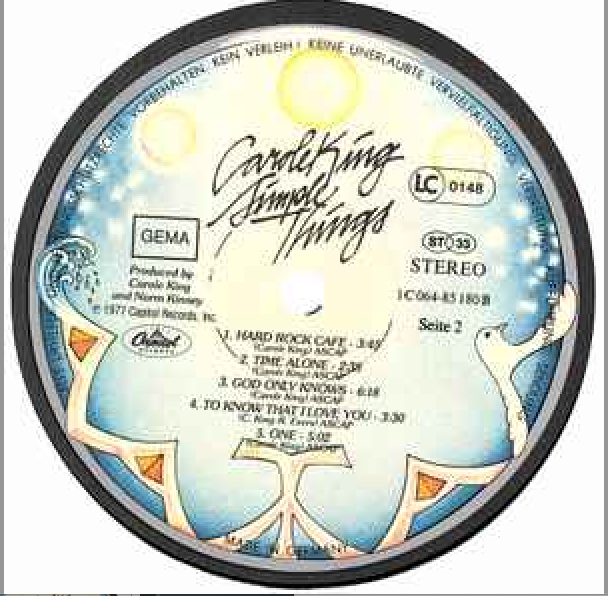 Carole King - Simple Things Vinyl LP