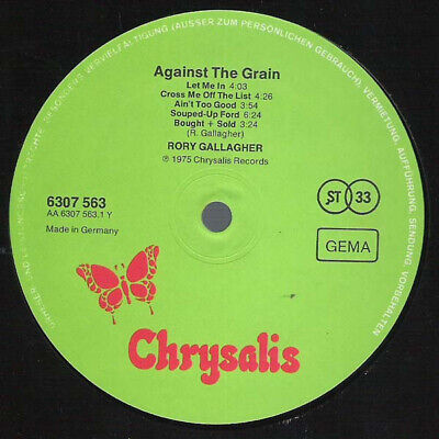 Rory Gallagher - Against The Grain Vinyl LP