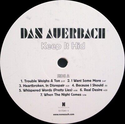 Dan Auerbach - Keep It Hid Vinyl LP