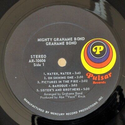 Grahame Bond - Mighty Grahame Bond Vinyl LP US
