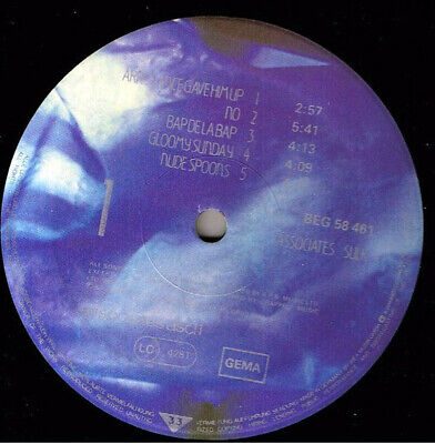 Associate - Sulk Vinyl LP DE