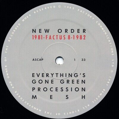 New Order - 1981-1982 Vinyl 12"