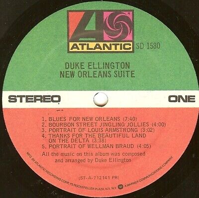 Duke Ellington - New Orleans Suite Vinyl LP