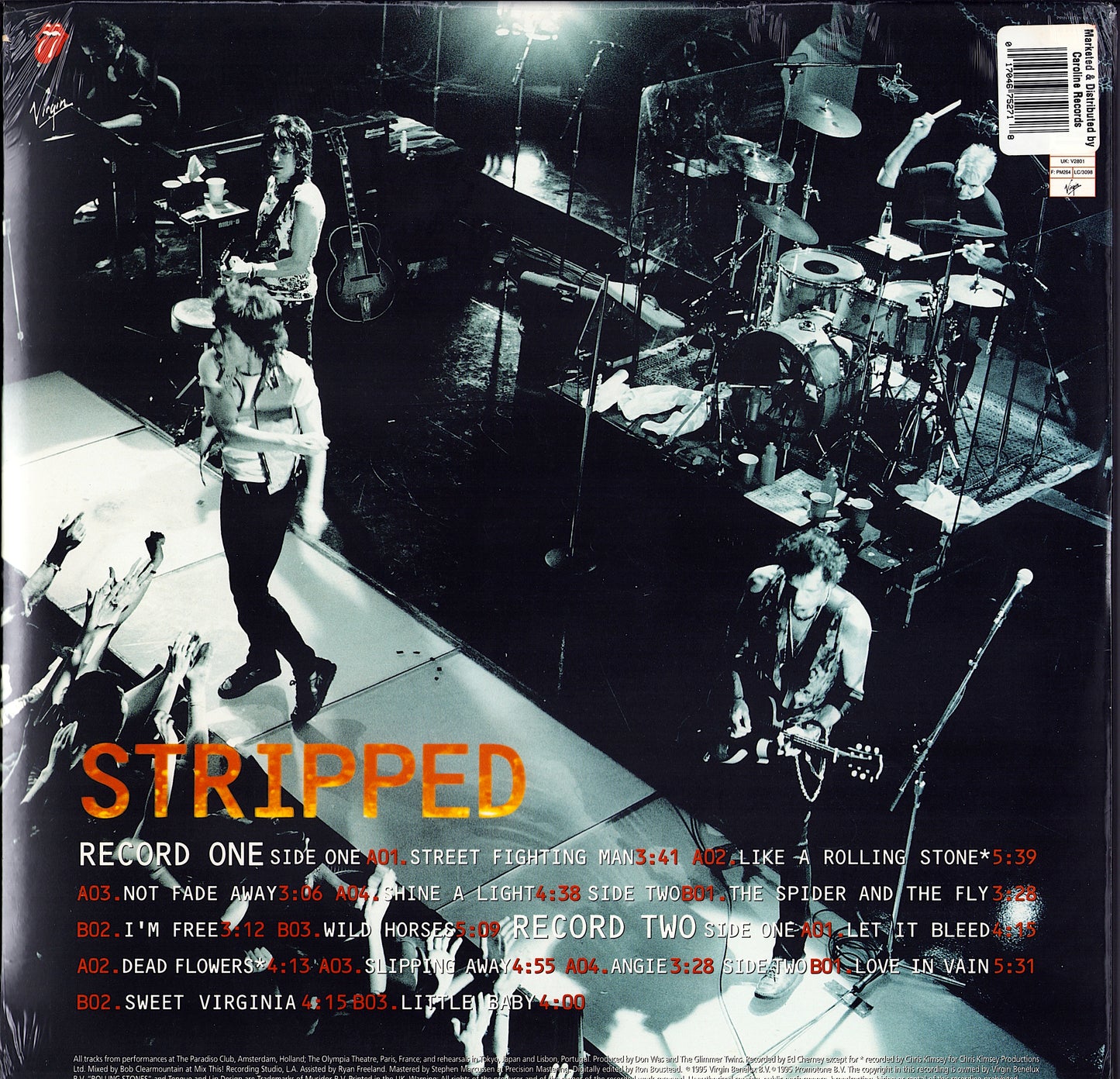 The Rolling Stones - Stripped Vinyl 2LP SEALED