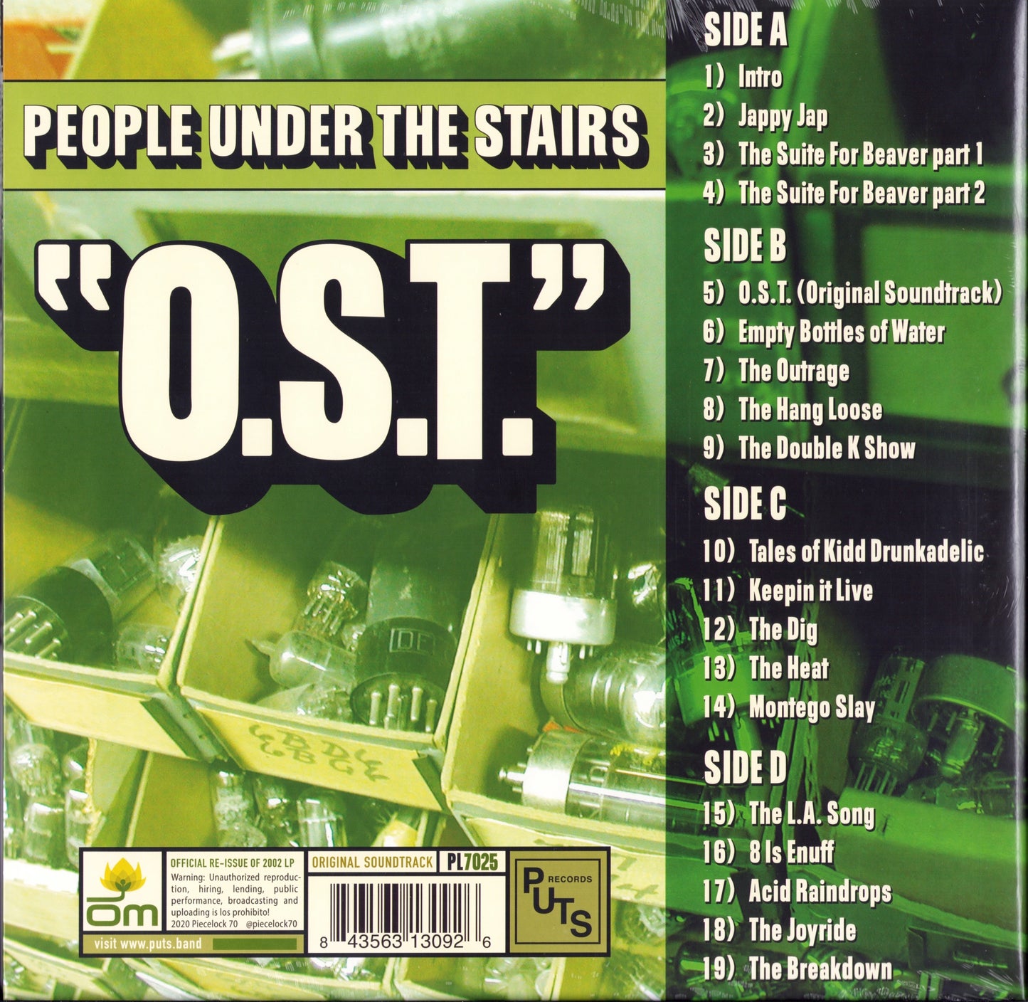 People Under The Stairs – O.S.T. Vinyl 2LP