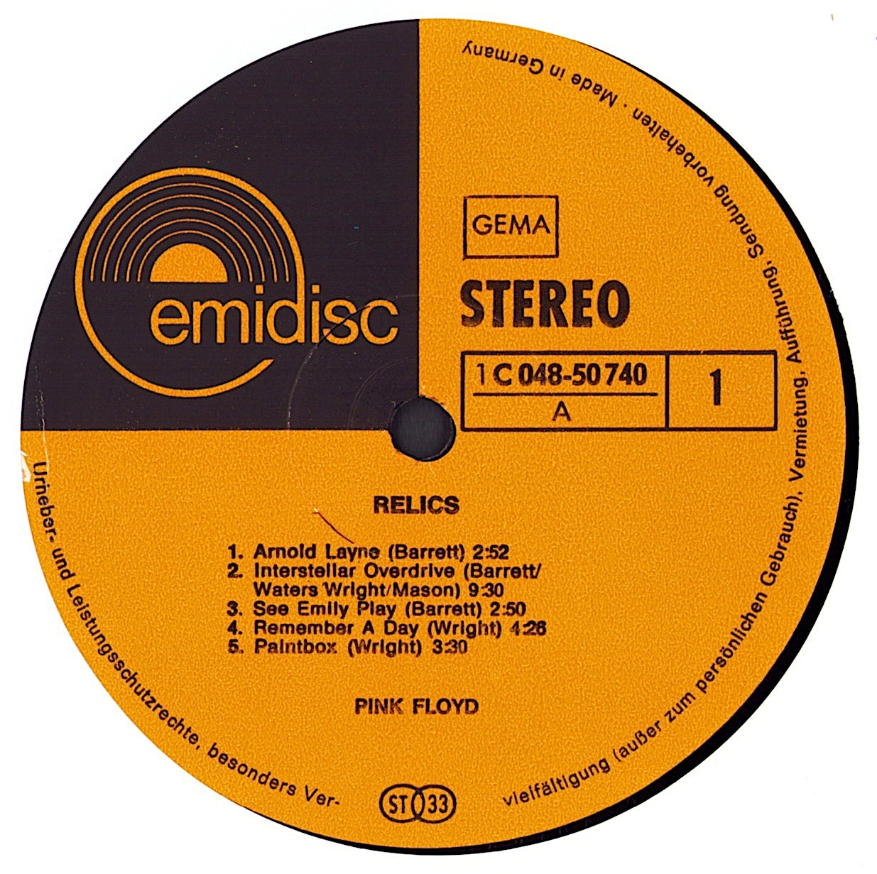 Pink Floyd - Relics Vinyl LP