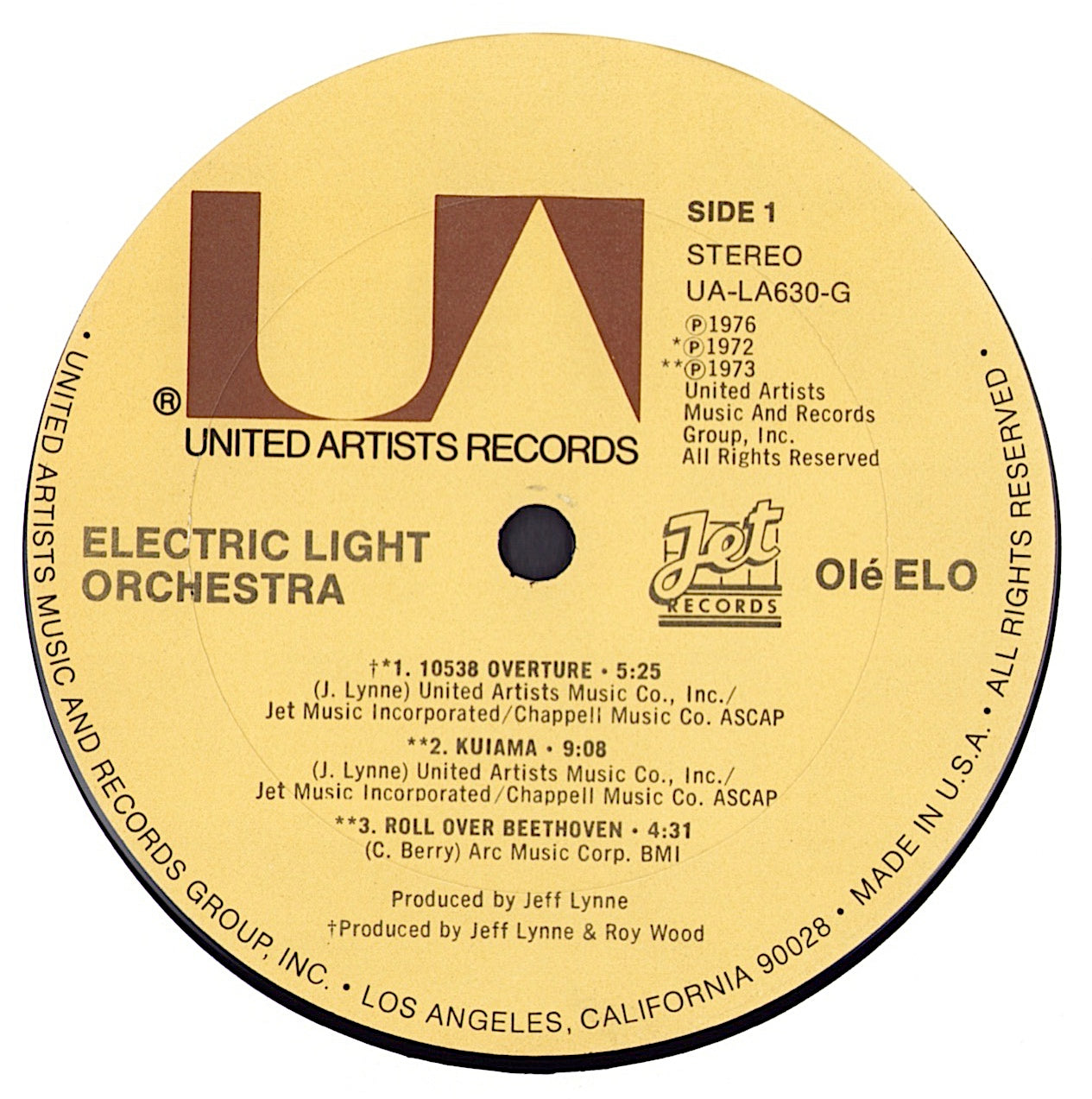 The Electric Light Orchestra - Olé ELO Vinyl LP US