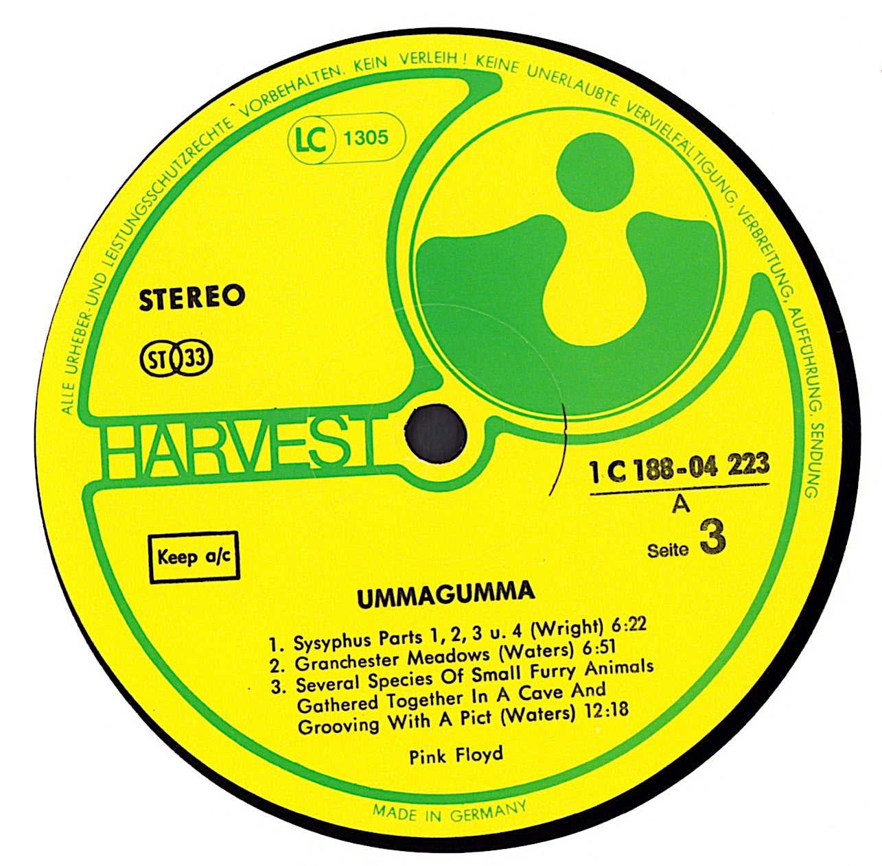 Pink Floyd - Ummagumma Vinyl 2LP