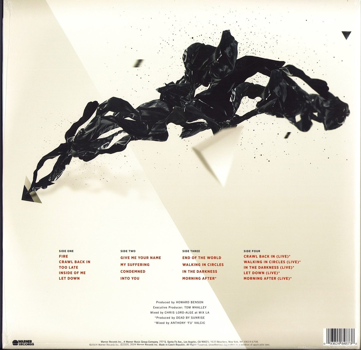 Dead By Sunrise - Out Of Ashes Black Ice Vinyl 2LP Limited Edition