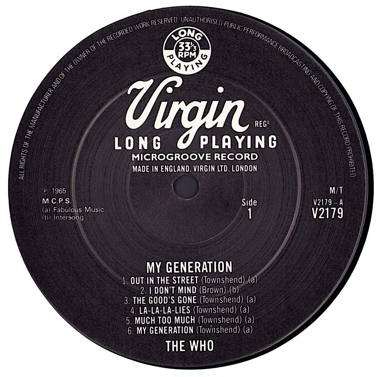 The Who - My Generation Viny LP