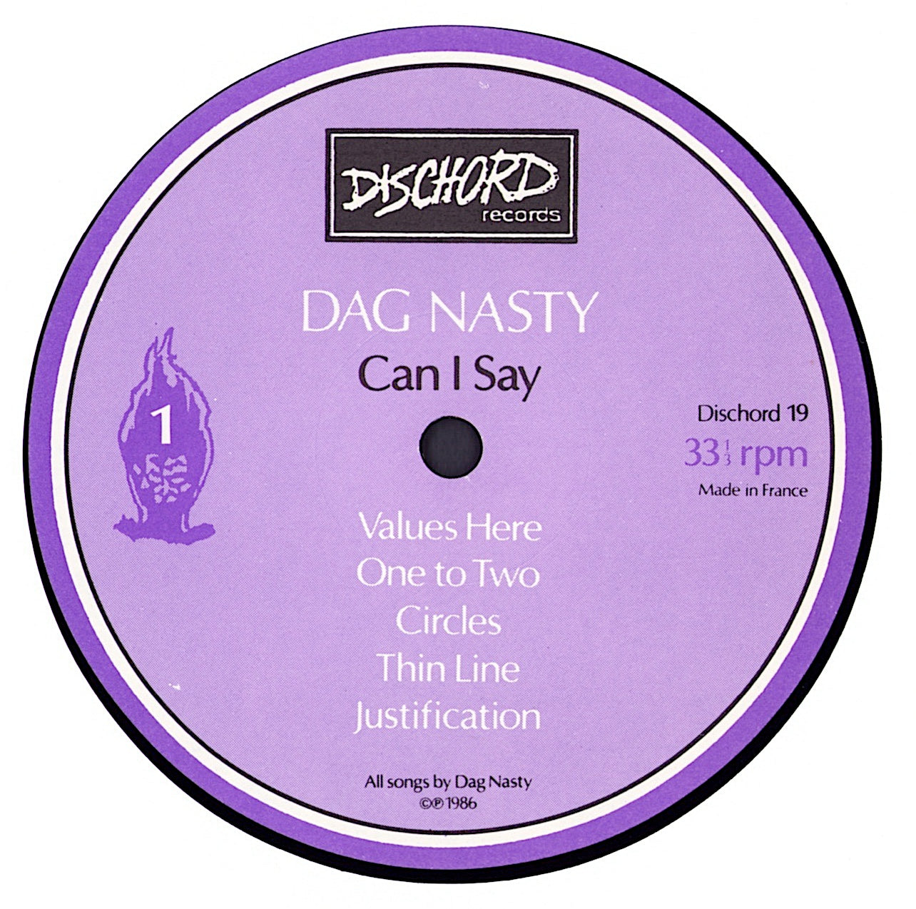 Dag Nasty - Can I Say Vinyl LP