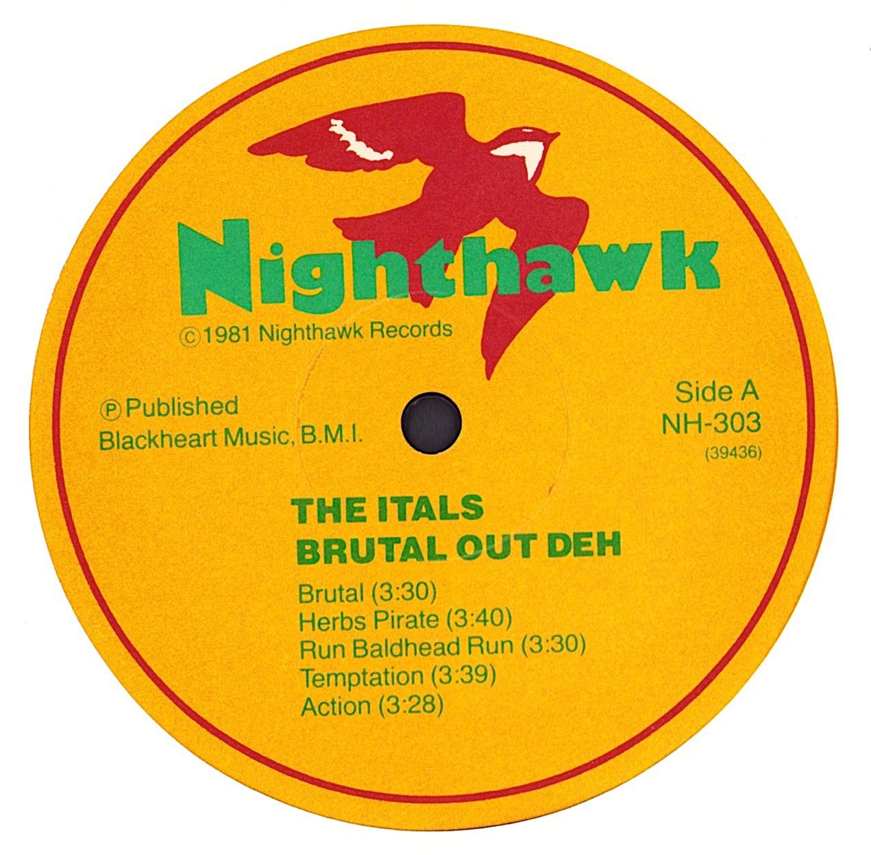 The Itals - Brutal Out Deh Vinyl LP