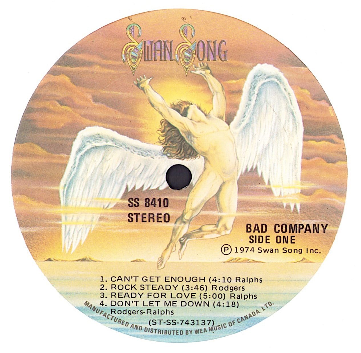 Bad Company - Bad Co Vinyl LP CAN