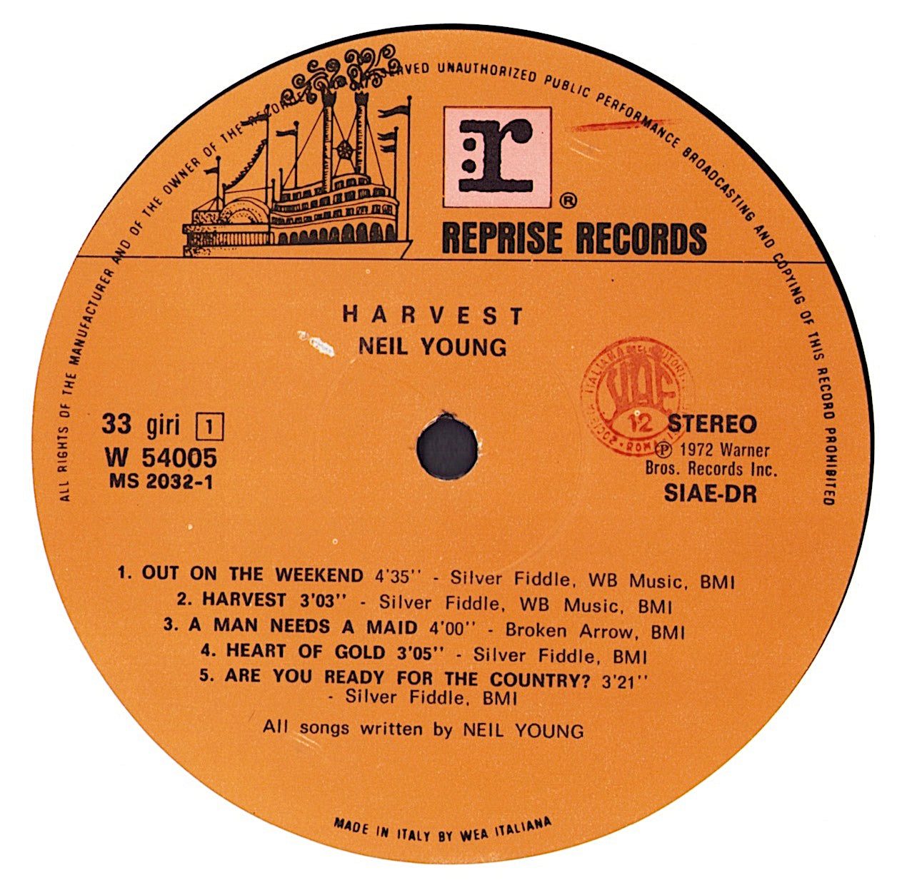 Neil Young - Harvest