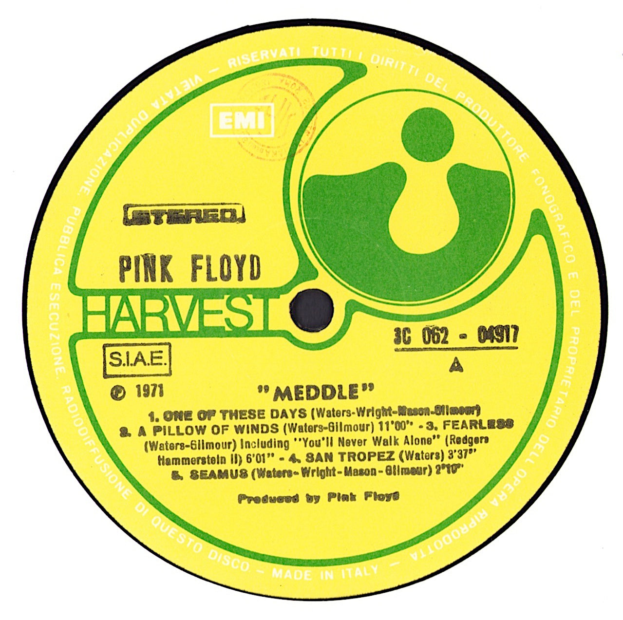 Pink Floyd - Meddle Vinyl LP IT