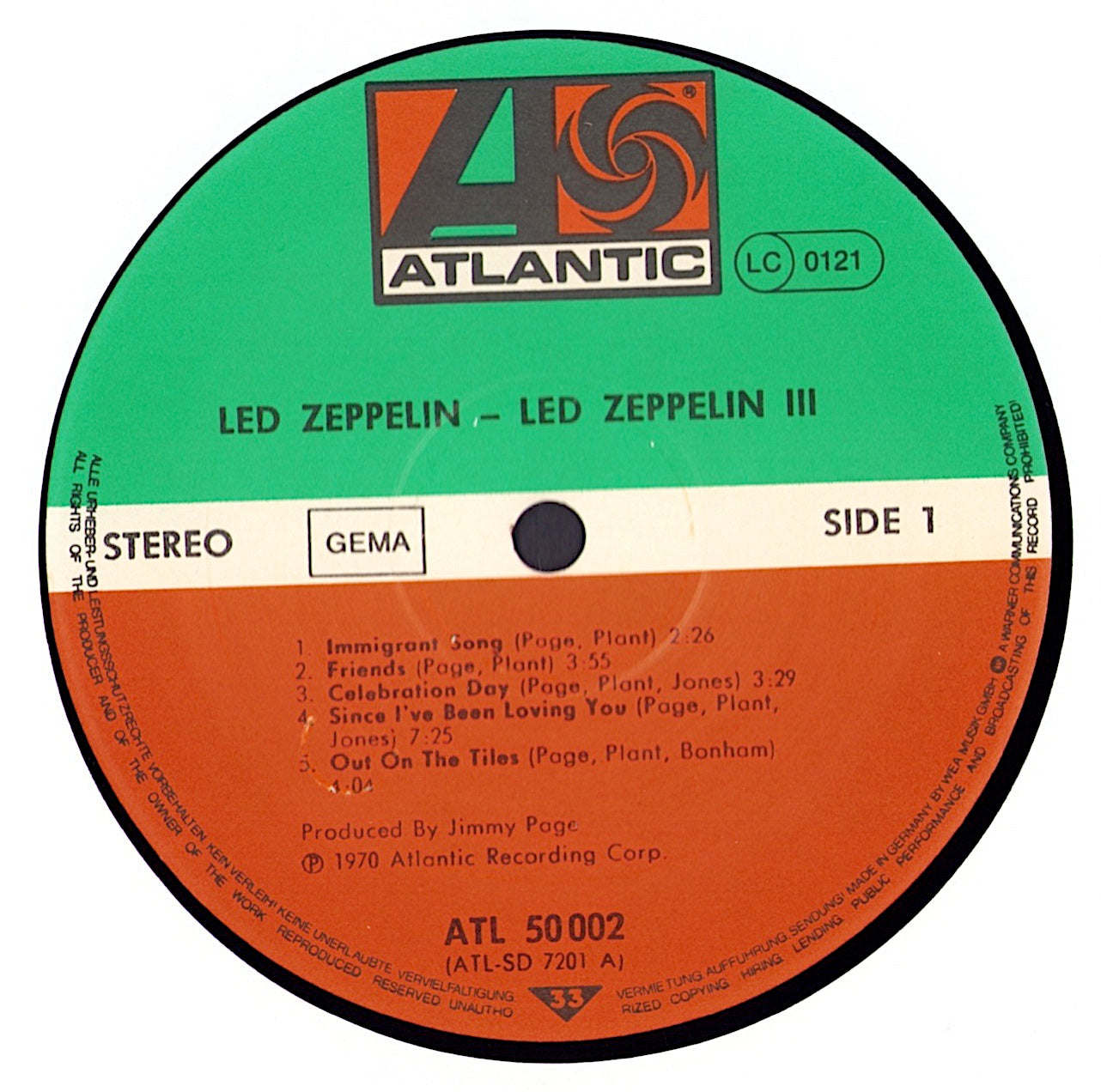 Led Zeppelin - Led Zeppelin III Vinyl LP