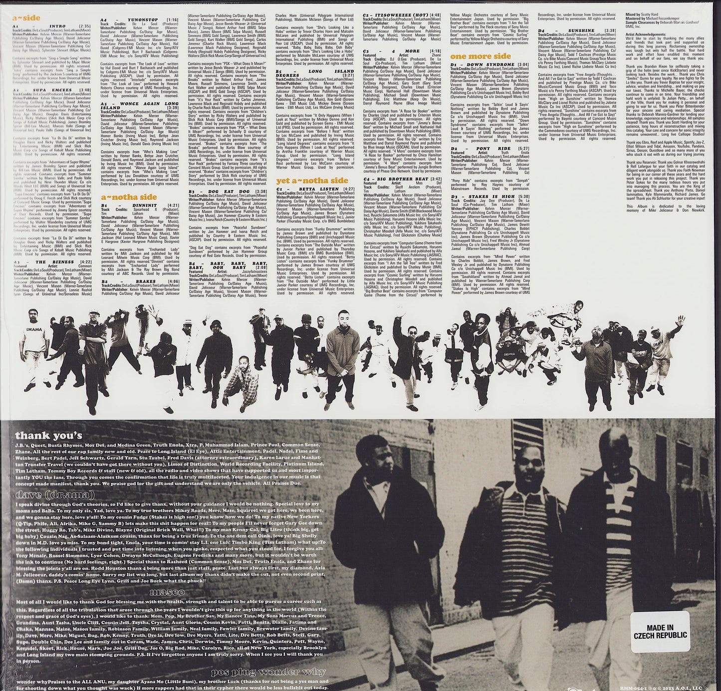 De La Soul - Stakes is High Vinyl 2LP