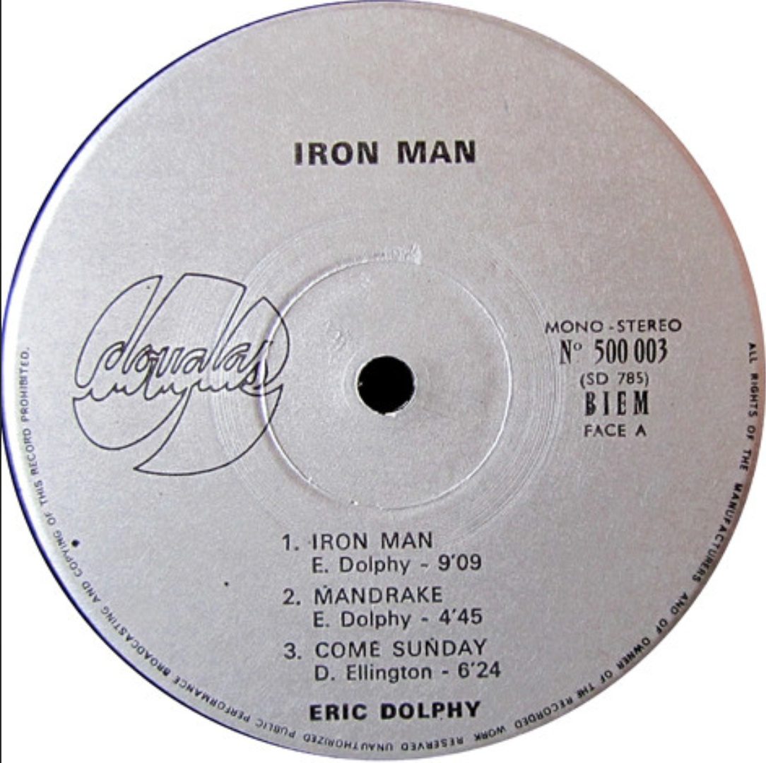 Eric Dolphy – Iron Man Vinyl LP