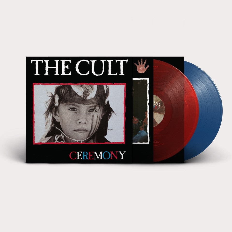 The Cult - Ceremony Blue & Red Vinyl 2LP Limited Edition