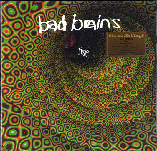 Bad Brains - Rise Yellow & Green Marbled Vinyl LP Anniversary Edition
