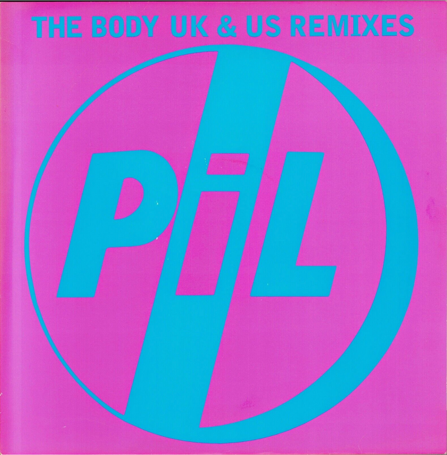PiL - The Body UK & US Remixes Vinyl 12" Maxi-Single