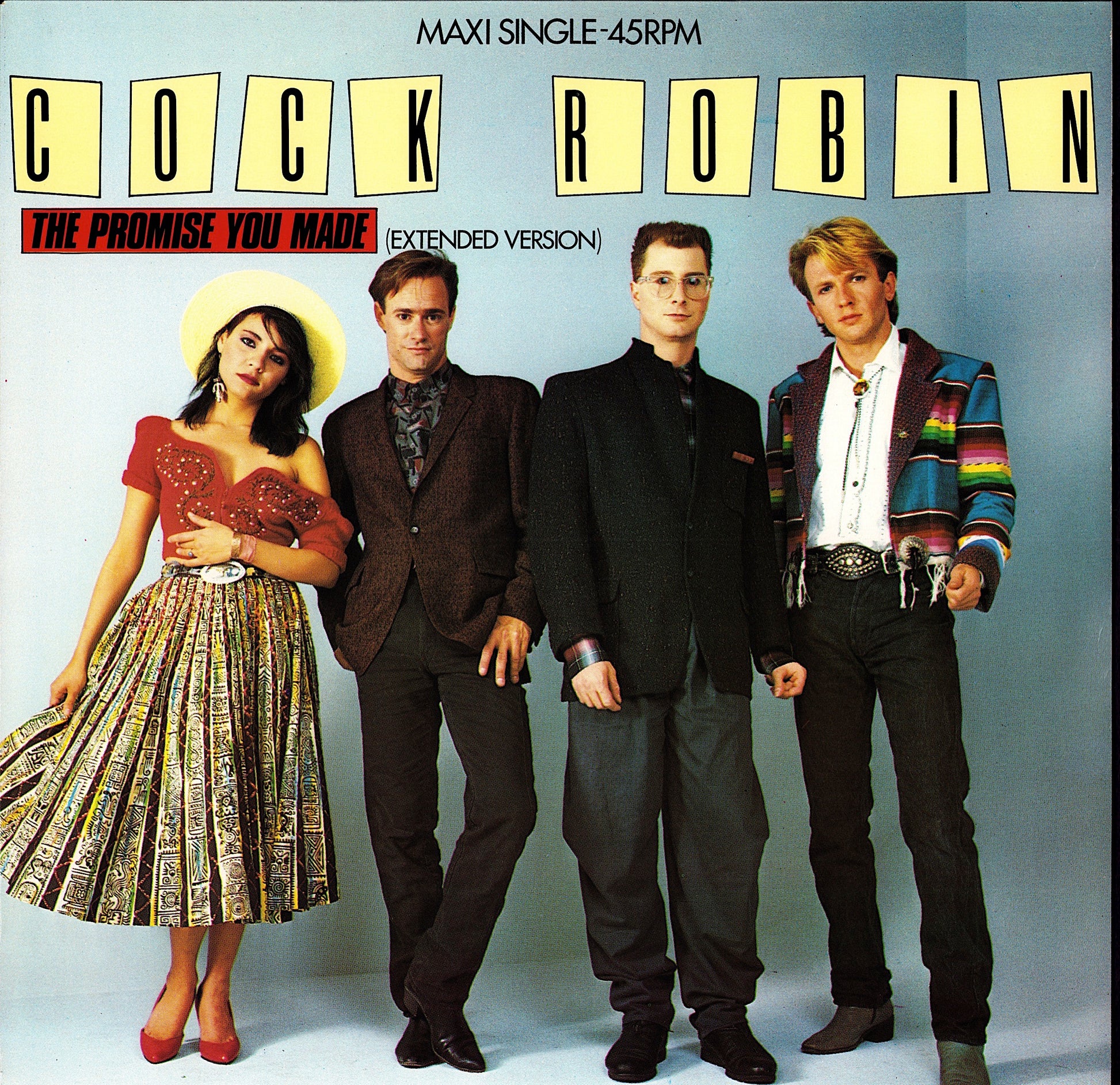 Cock Robin – The Promise You Made Extended Version Vinyl 12" Kopie