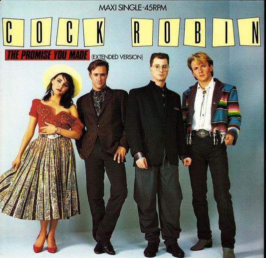Cock Robin – The Promise You Made Extended Version Vinyl 12" Kopie