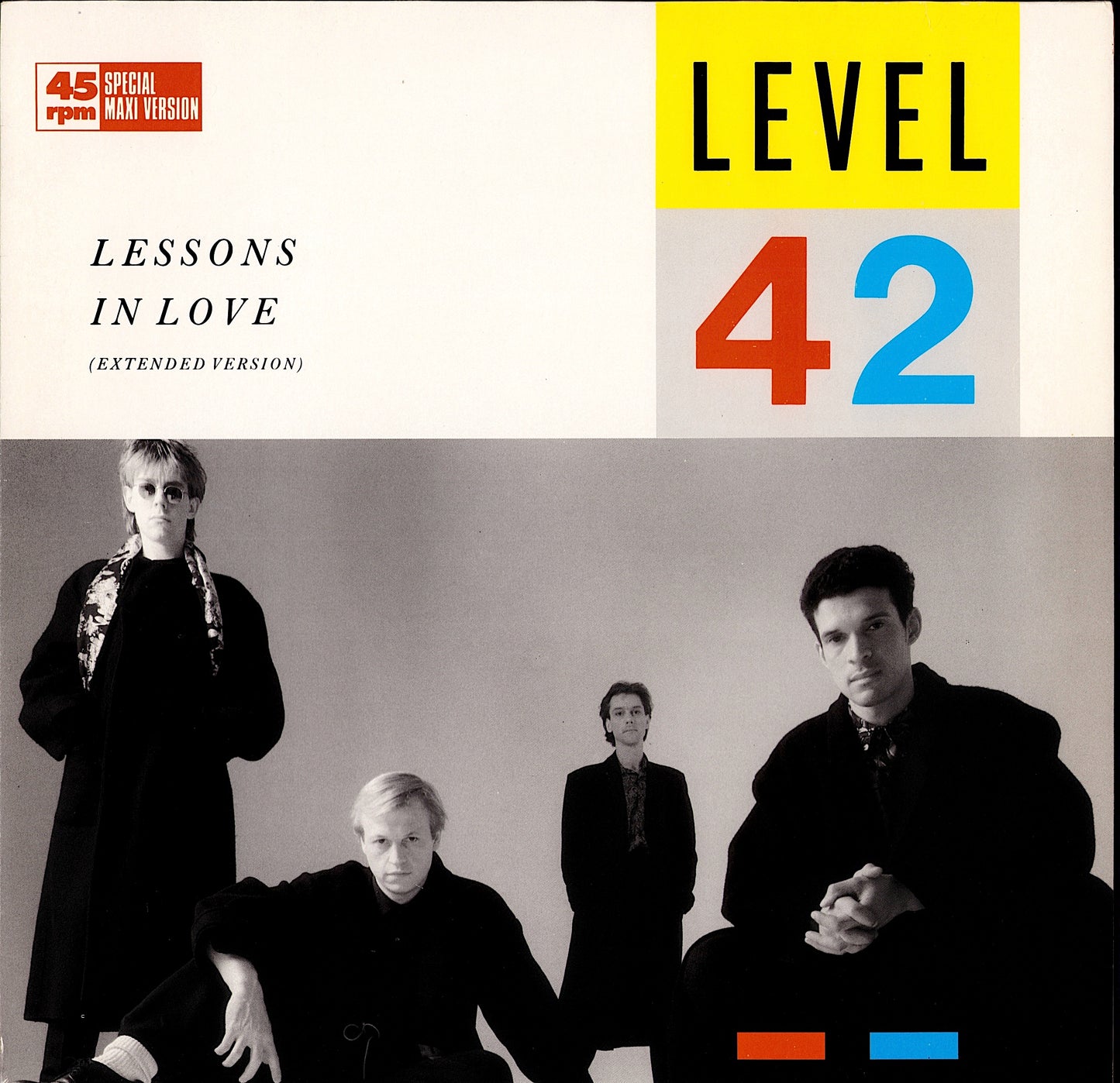 Level 42 ‎- Lessons In Love Extended Version Vinyl 12" Kopie