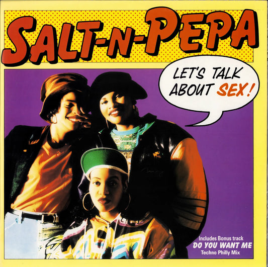 Salt-N-Pepa – Let's Talk About Sex! (Vinyl 12″ | EU | 1991)