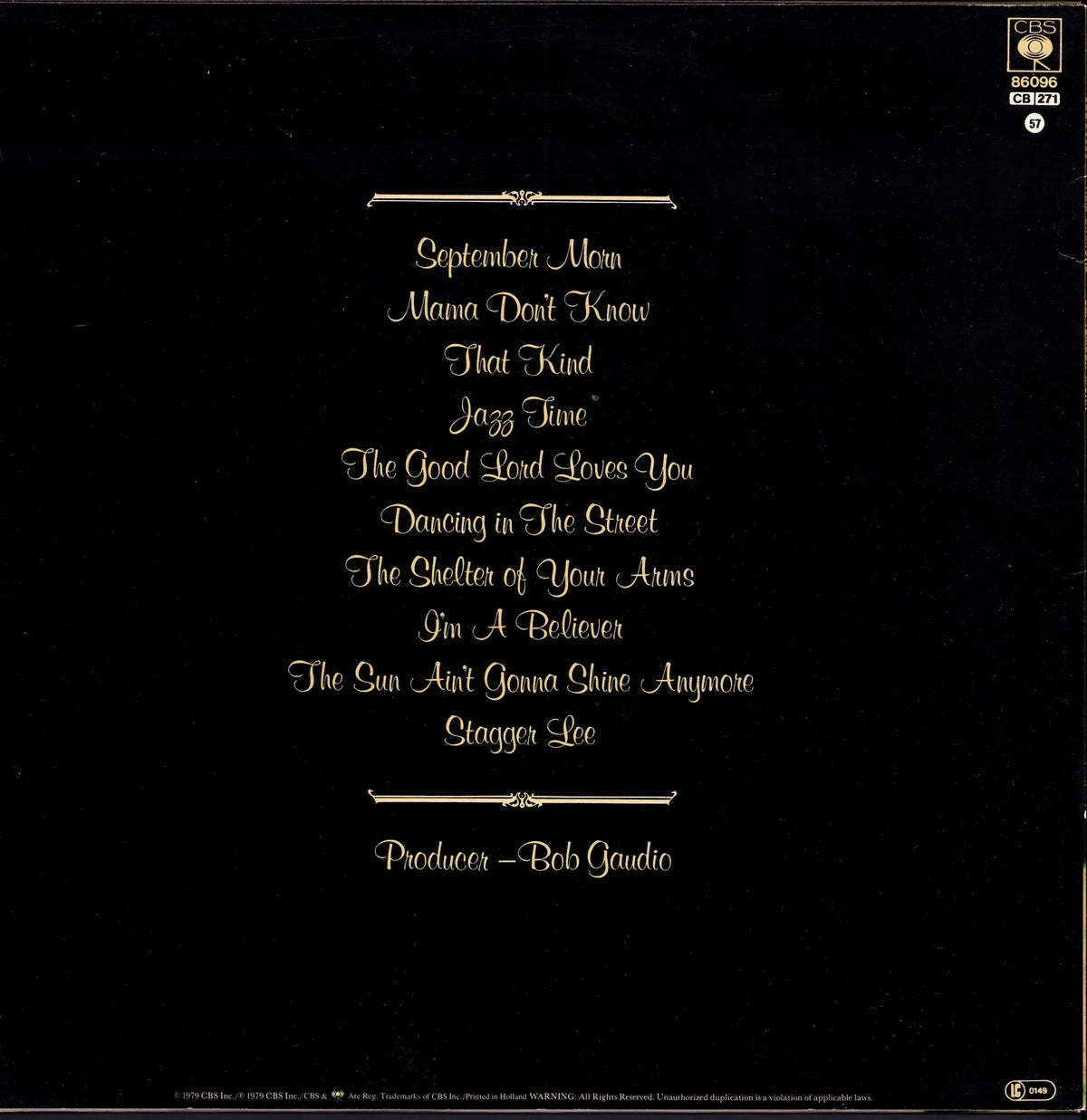 Neil Diamond - September Morn (Vinyl LP | European Pressing | 1979)