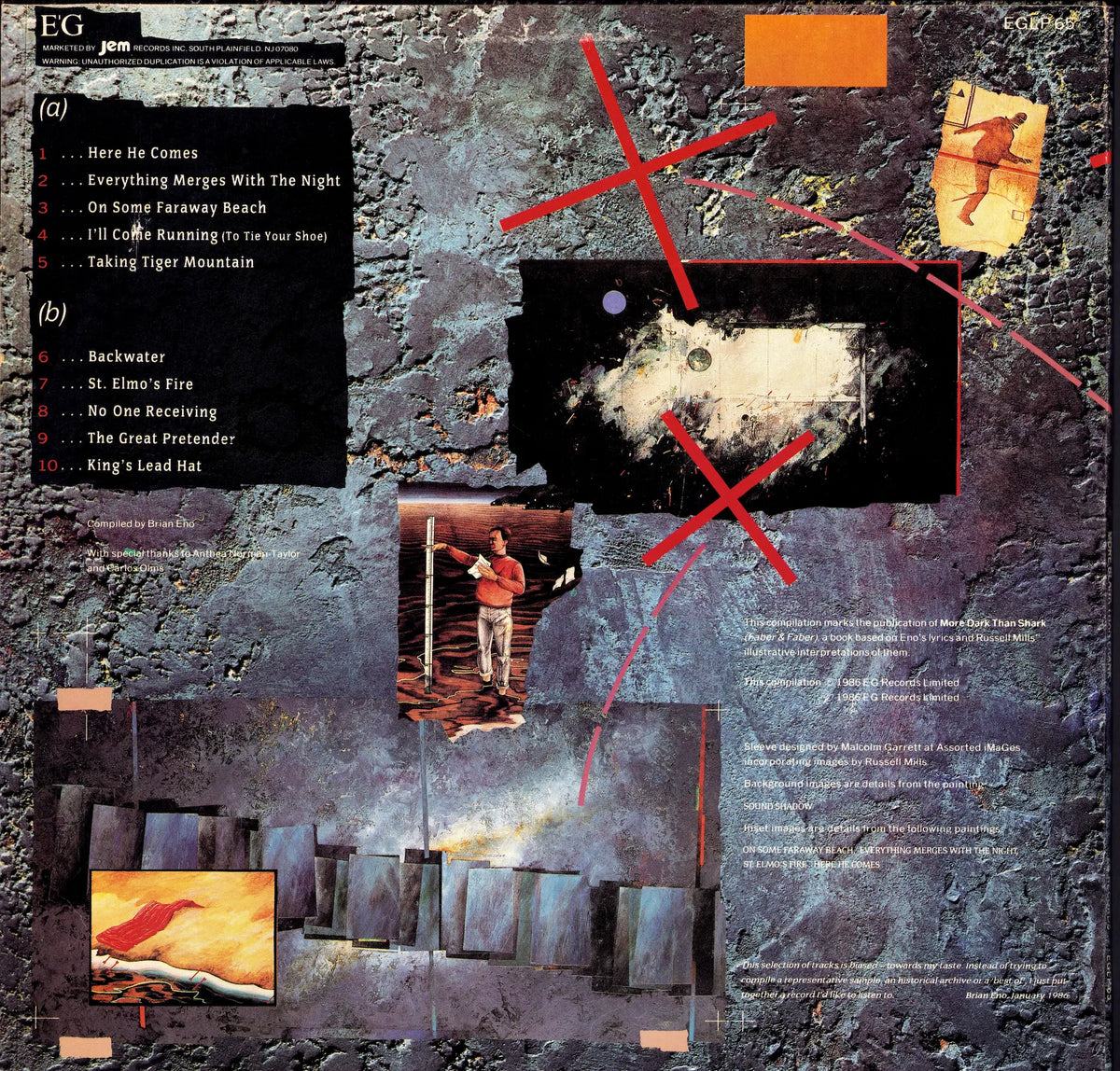 Brian Eno - Ambient 1 Music For Airports Vinyl LP | UK Original | 1979