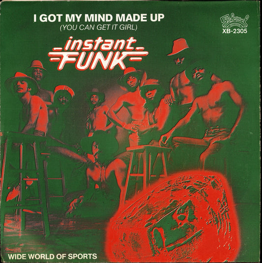 Instant Funk - I Got My Mind Made Up You Can Get It Girl 7" Vinyl Single | 1979