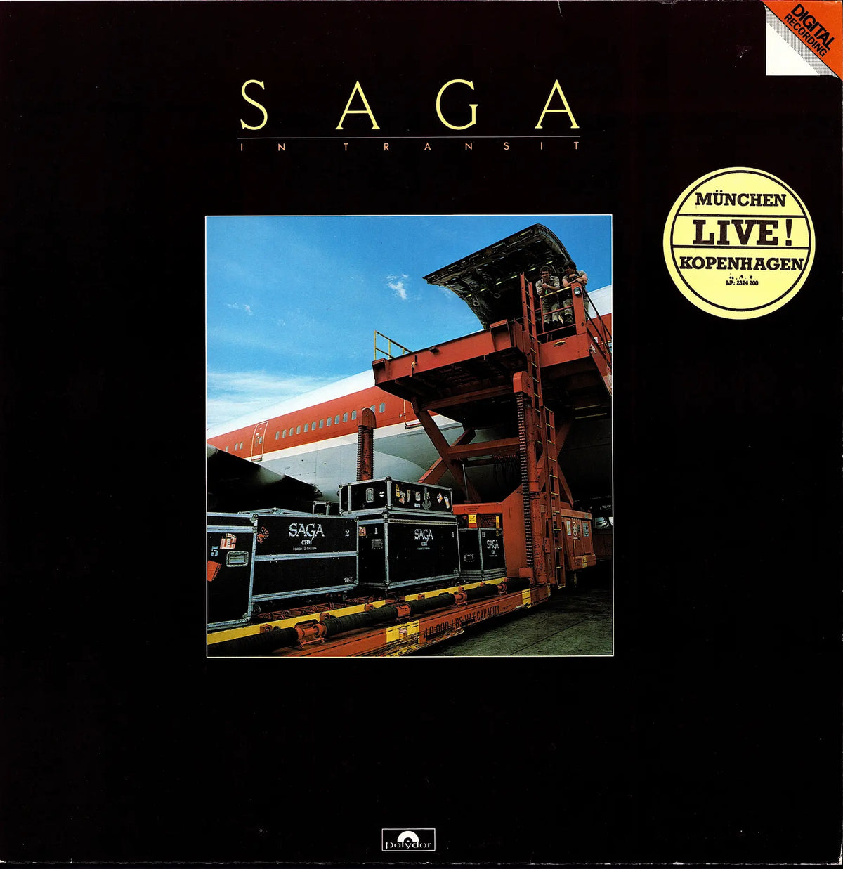 Saga – Saga Vinyl LP | DE Reissue | 1987 Kopie