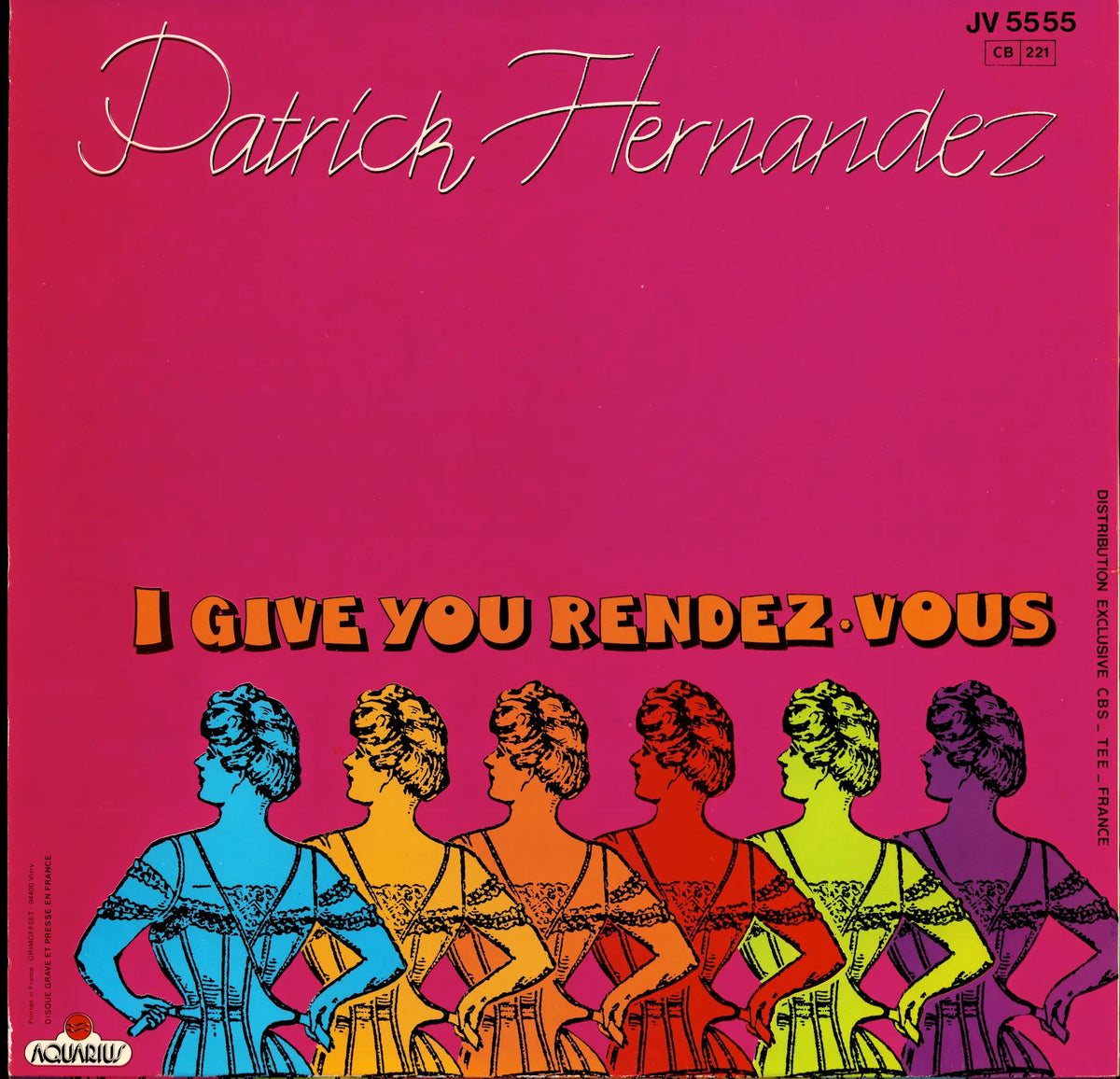 Patrick Hernandez - Born To Be Alive Vinyl 12" Maxi | FR Original | 1979