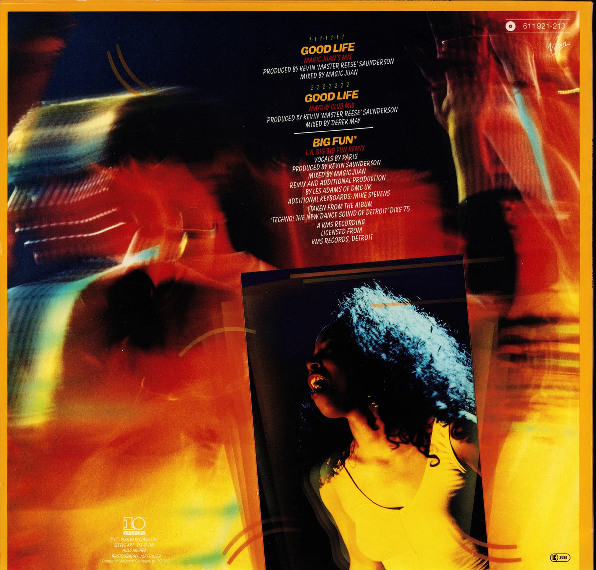 Inner City - Good Life (Vinyl 12" Single | EU | 1988)